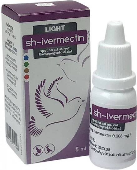 Sh-Ivermectin Light Spot On 5 ml