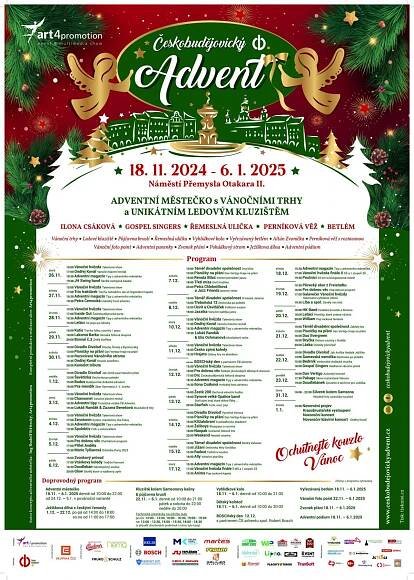Program Českobudějovického adventu | Oficiální stránky statutárního města České Budějovice