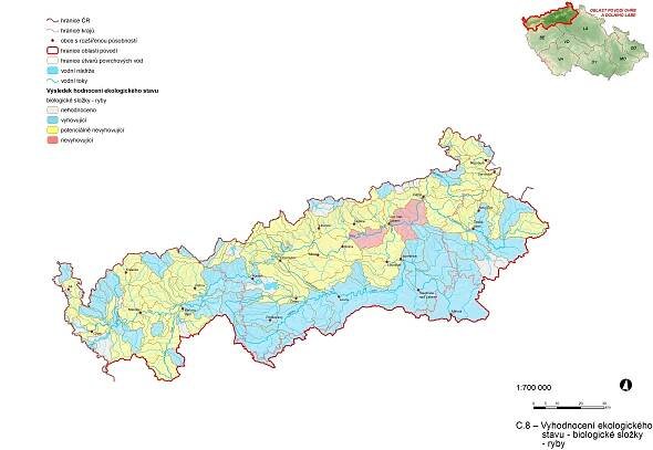 3 - Grafická část: Povodí Ohře
