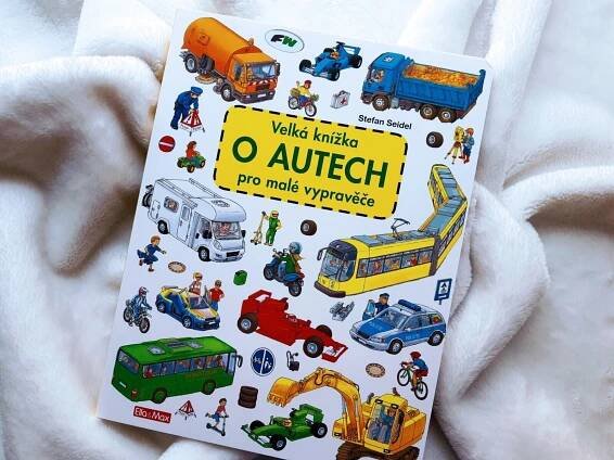 KNIHA: Velká knížka o autech pro malé vypravěče