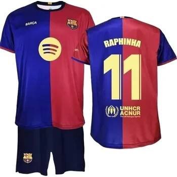 Fan-shop Dětský replika set BARCELONA FC 24/25 Home Raphinha velikost: 14 let