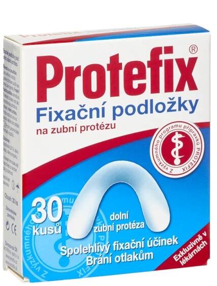 Protefix podložky pod dolní náhradu, 30 ks