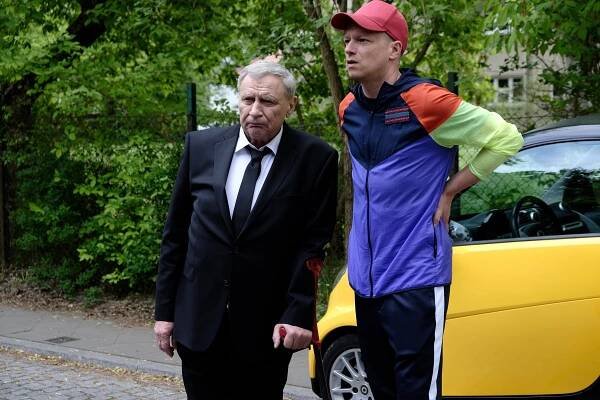 Polityka - Z filmu - Andrzej Grabowski, Maciej Stuhr