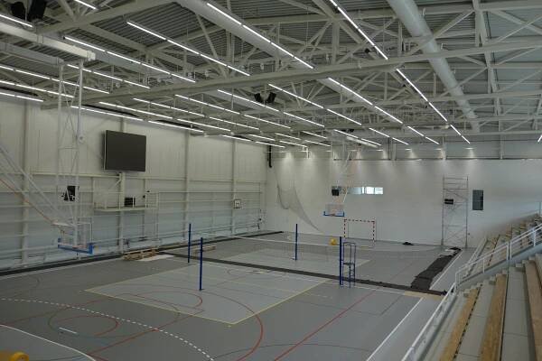 Městská sportovní hala v Kuřimi - stavba - Město Kuřim