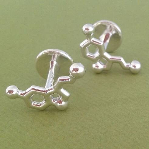 serotonin cufflinks