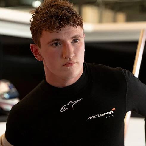 McLaren Driver Development Programme’s Alex Dunne to take part in Free Practice 1 at the 2025 Austrian Grand Prix