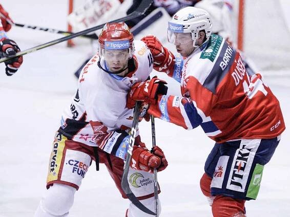 Hokejová extraliga: HC Dynamo Pardubice - Mountfield HK.
