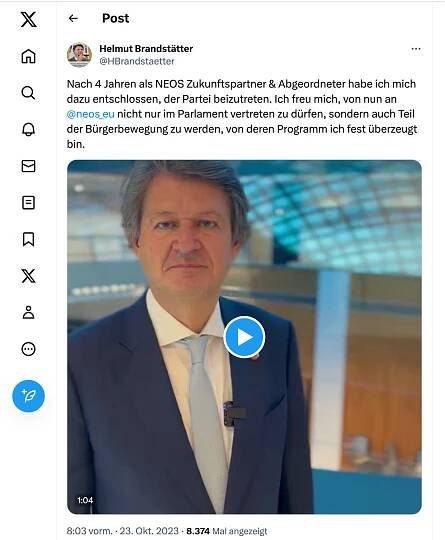 Helmut Brandstätter - Abgeordneter zum EU Parlament | Meine Abgeordneten
