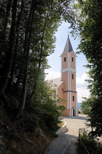 Wallfahrtskirche Mariahilf: Start und Ziel der Zeugenbergrunde