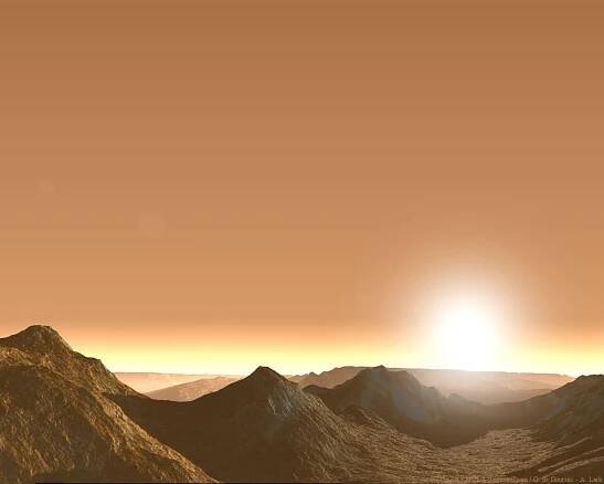 Planety - Mars - Valles Marineris
