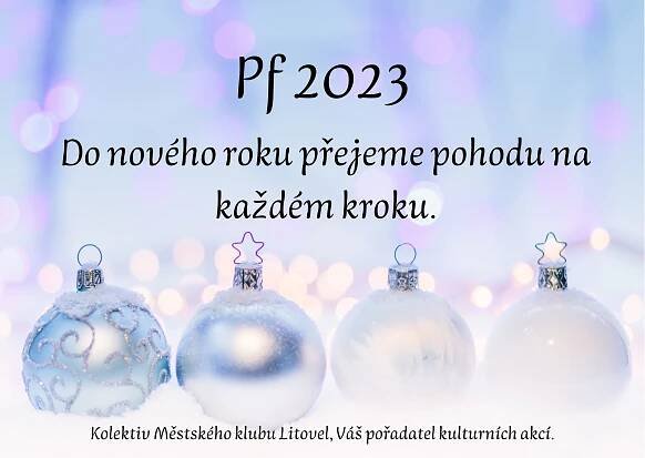PF 2023 - Městský klub Litovel