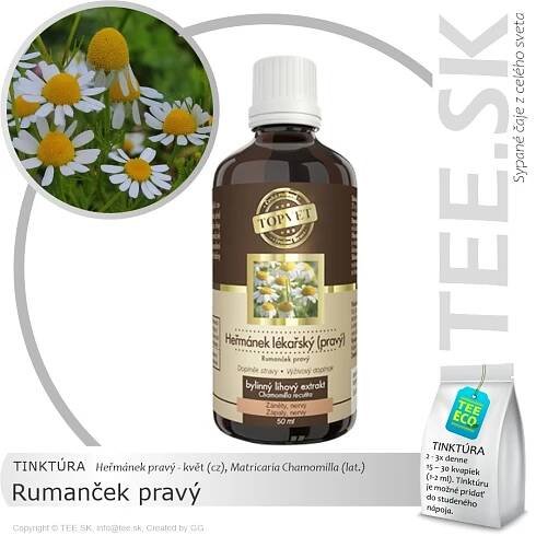 TINKTÚRA Rumanček pravý (50ml)