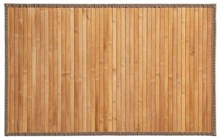 Atmosphera Předložka do koupelny bambusová, 50 x 80 cm