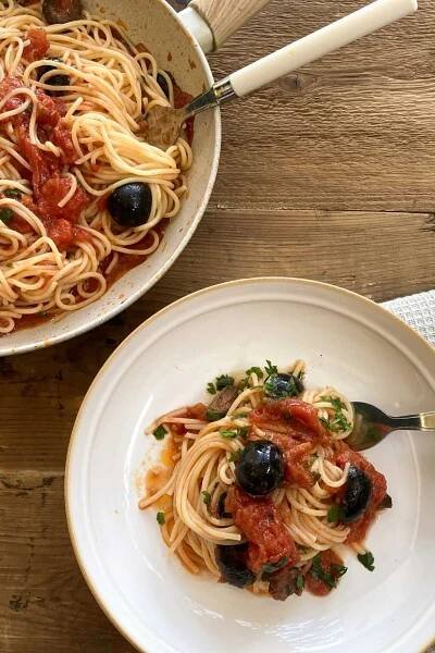 spaghetti alla puttanesca