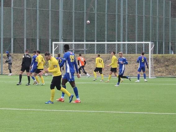 OBRAZEM. Jihlavští fotbalisté přehráli Rosice. Závěr duelu si ale zkomplikovali