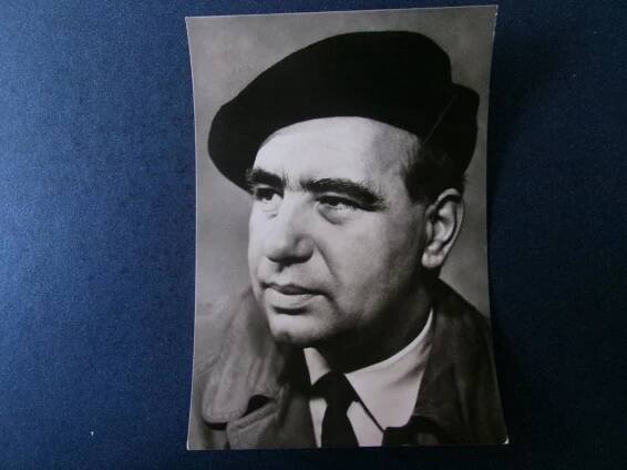 Pohlednice film divadlo foto Vilém Rosegnal herec Otomar Krejča