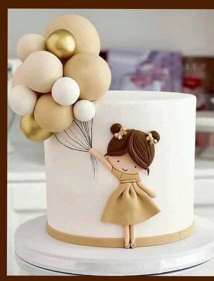 gcyv7h8 | Beautiful birthday cakes, Creative birthday cakes, Girl cakes
