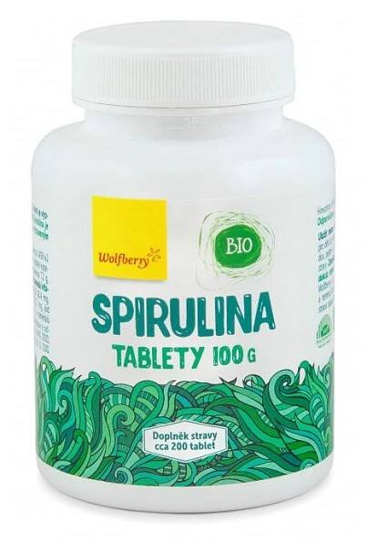 Wolfberry Spirulina BIO 100 g 200 tablet