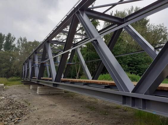 Lávka Střítež nad Bečvou – merlinsteel.cz