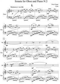 Sonáta pro hoboj a klavír č.2, Op. 78 - Pavel Trojan