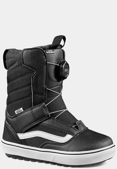 boty Vans Juvie Linerless Boa - Black/White - Snowboard shop, skateshop - blackcomb.cz
