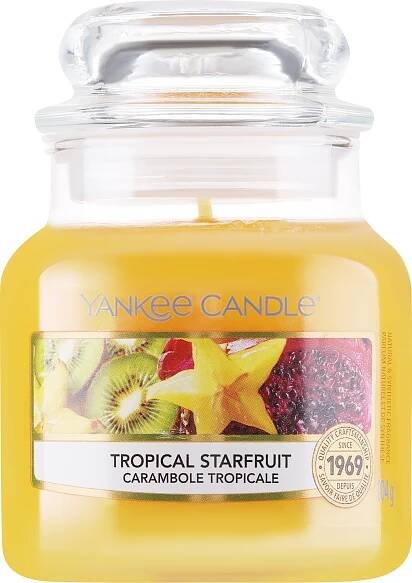 Yankee Candle Tropical Starfruit - Aromatická svíčka v bance