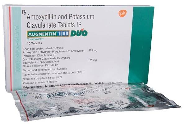 Augmentin 1000 Duo Tablet - Cheap Medicine Pills