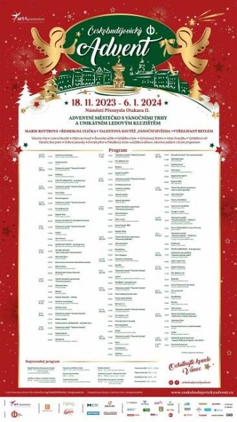 Vánoční trhy České Budějovice 2023 - Vyletnik.cz