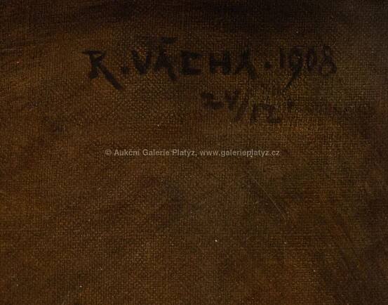 Rudolf Vácha / Chlapec se psem - detail aukce « Aukce « Aukční Galerie Platýz