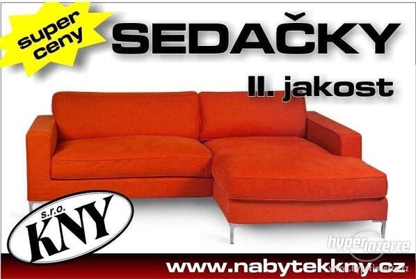 Nábytek KNY - Sedačky - Druhá jakost