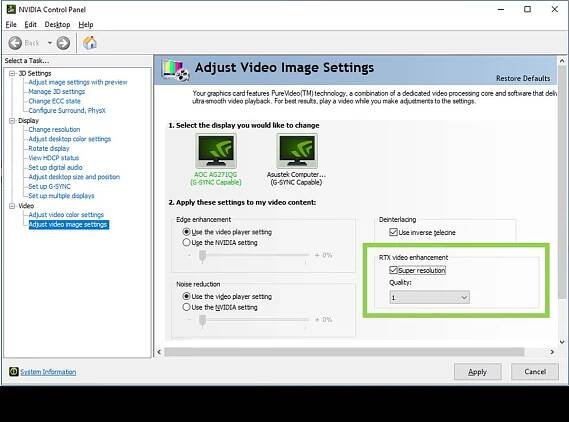 Nvidia's new driver