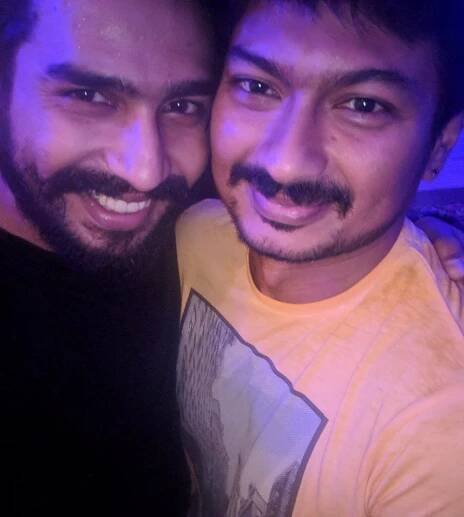 Vishnu Vishal And Udhaynithi Selfie Pics