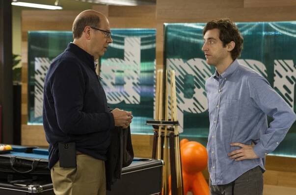 Silicon Valley - Rozkol v zaměření - Z filmu - Stephen Tobolowsky, Thomas Middleditch