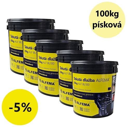 Tekutá dlažba ALF BL100 písková 100 kg (5x20 kg)