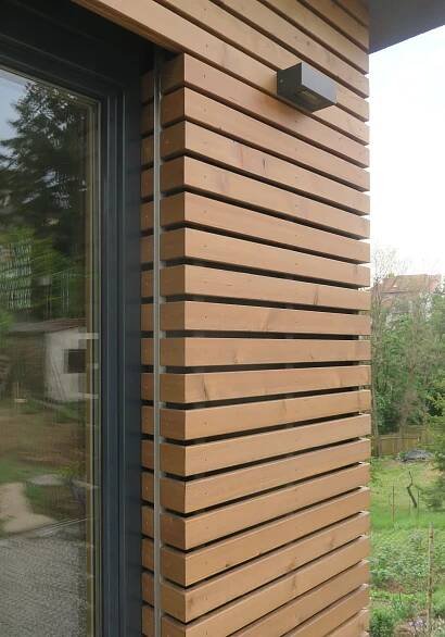 Dřevěné fasády vodorovné | ACER WOODWAY