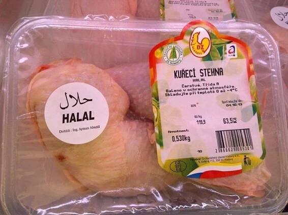 Kuřecí stehna halal