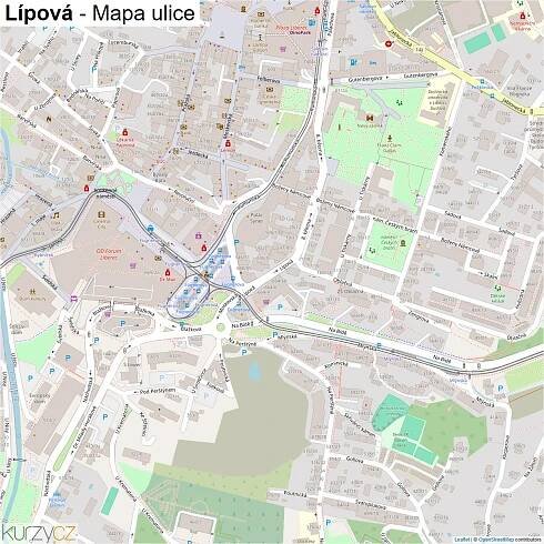 Lípová - mapy | Kurzy.cz