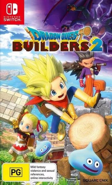 An image of Dragon Quest Builders 2 - Front Cover.