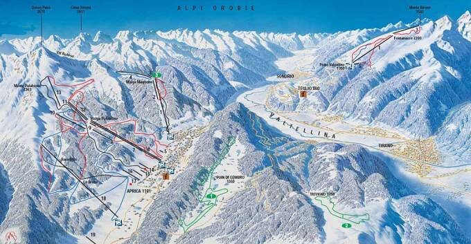 Aprica, Itálie – lyžování 2019/20