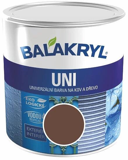 Balakryl UNI Barevný email světle hnědý; matný; 700 g