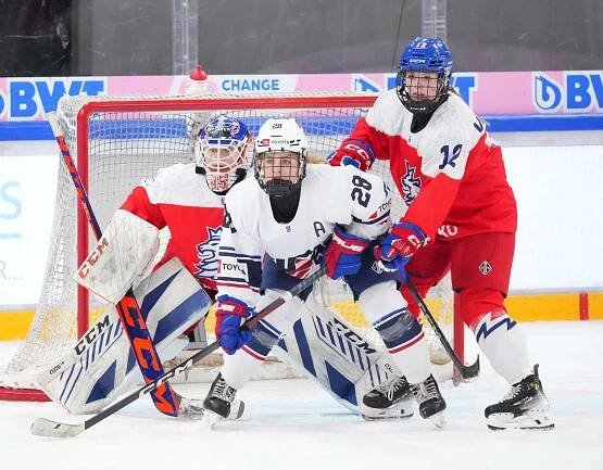 IIHF - Gallery: United States vs Czechia - 2024 IIHF Ice Hockey U18 Women's World Championship