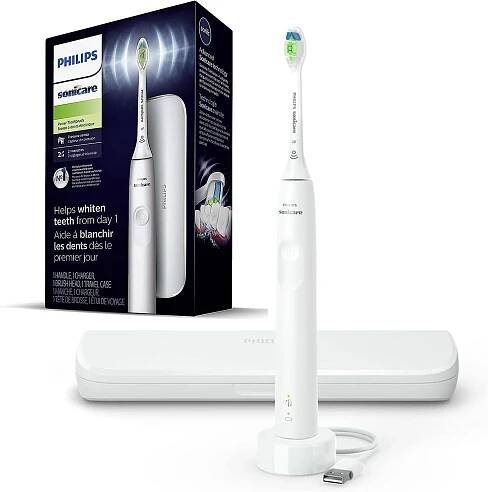 Elektrický zubní kartáček Philips Sonicare, kartáčková hlava DiamondClean - snímač tlaku