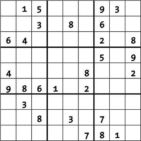 Klasické SUDOKU online - trenink #2754