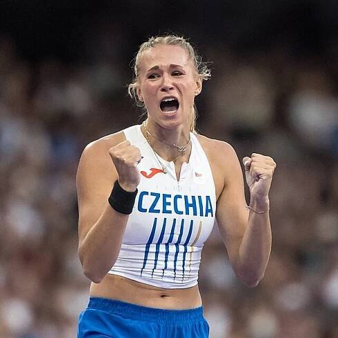 Tyčkařka Amálie Švábíková v Paříži překonala osobní i český rekord.