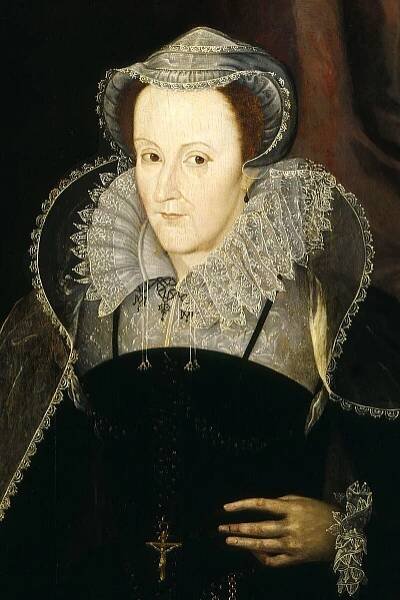 Painted in 1578 during her captivity in England.