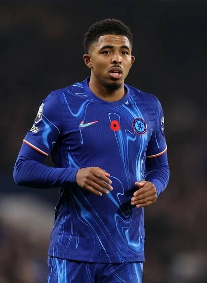 Wesley Fofana of Chelsea FC in a Premier League match.