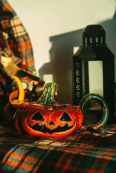 bezplatná Halloween Dekorace Na Stůl  Základová fotografie