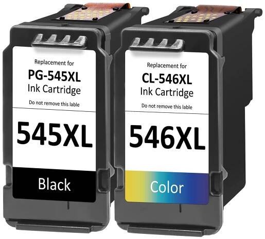 Tiskárenské kazety PG-545 XL CL-546 XL pro Canon Pixma TS3150 TS3450 TR4550 MX495