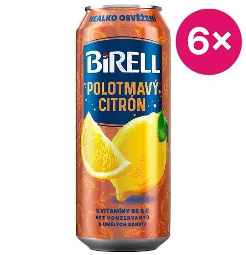 Birell Polotmavý Citrón nealkoholický nápoj | 6 x 500 ml