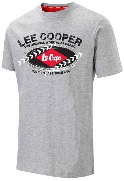 Tričko Lee Cooper šedé
